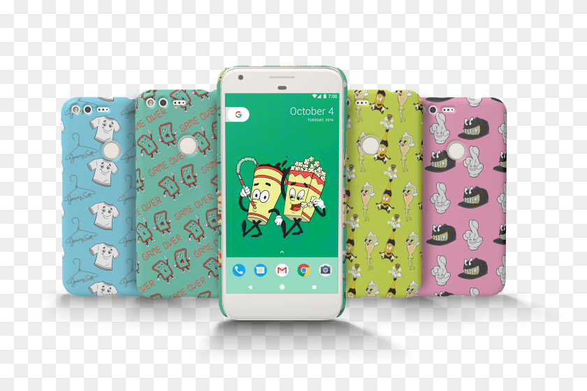 2739x1755 Jeremy Scott And Google Partner On Line Of Live Cases Jeremy Scott Live Cases, Electronics, Phone, Mobile Phone HD PNG Download
