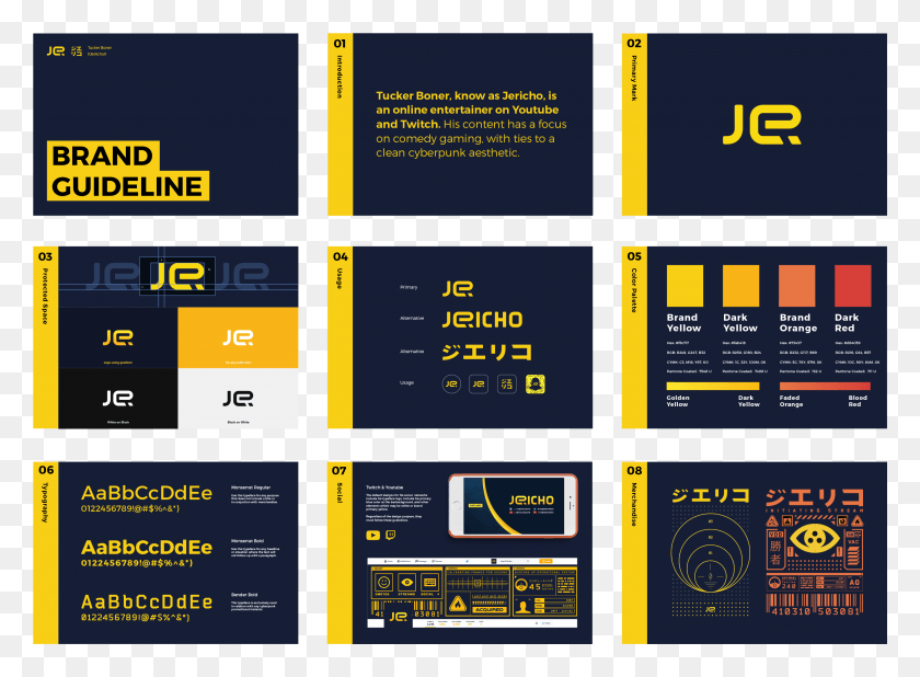 2727x1954 Jericho Twitch Streamer Brand Style Guide Twitch Style Guide, Text, Number, Symbol HD PNG Download