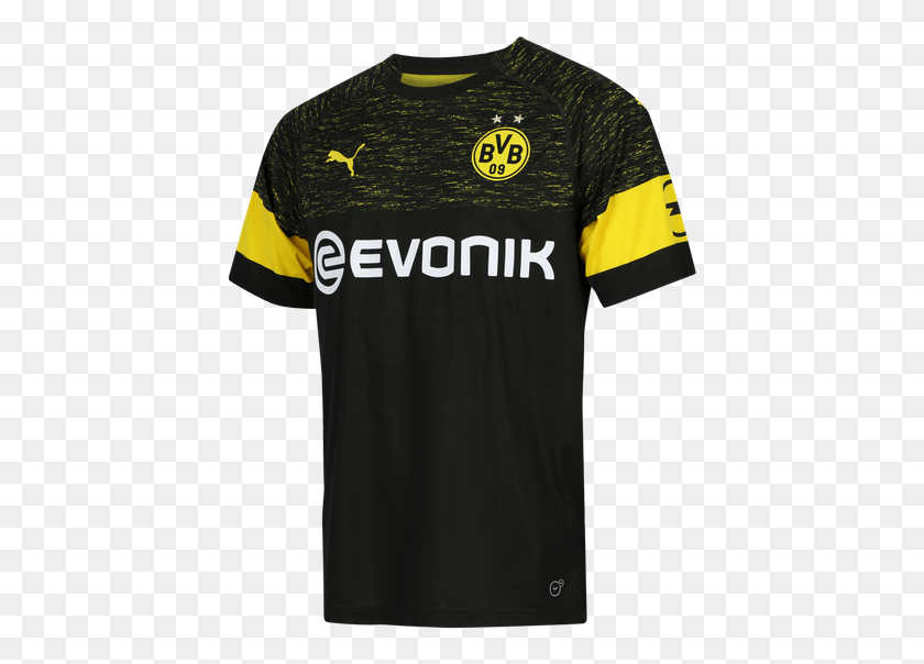 431x544 Jersey Puma Futbol Borussia Dortmund Visitante Camiseta De Borussia 2019, Clothing, Apparel, Shirt HD PNG Download