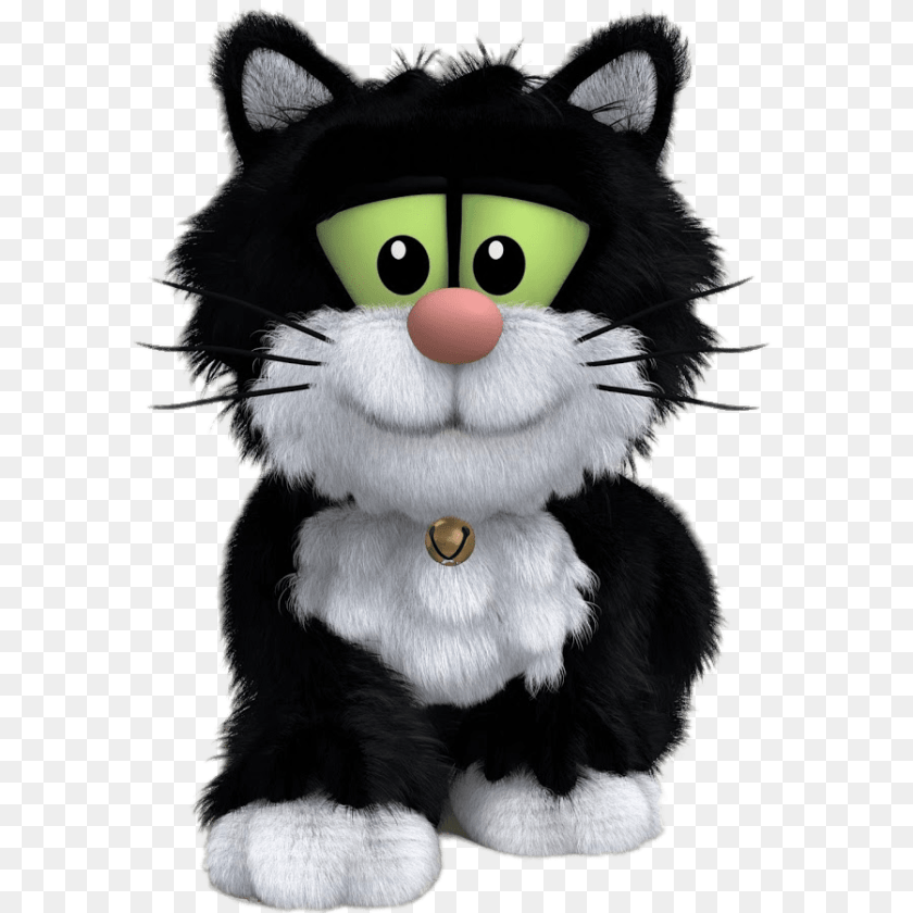 Jess The Cat Sitting, Plush, Toy PNG