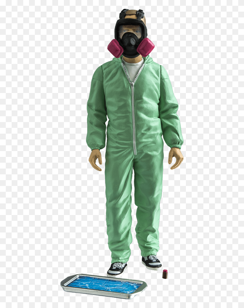 424x1000 Jesse Pinkman Blue Hazmat Suit Exclusive 6 Action Figure Pajamas, Doctor, Person, Human HD PNG Download