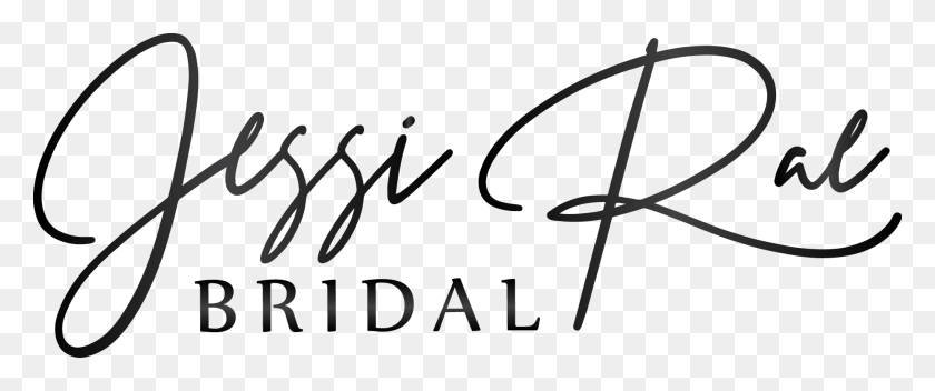 1865x699 Jessi Rae Bridal Logo, Text, Handwriting, Bow HD PNG Download