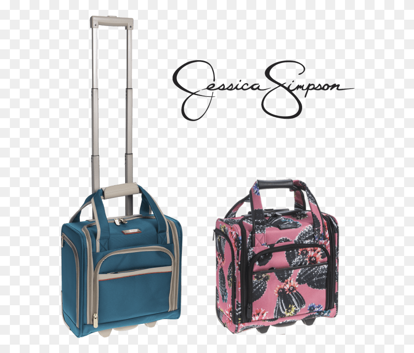 600x657 Jessica Simpson Luggage Breton Pop, Bag, Suitcase, Briefcase HD PNG Download