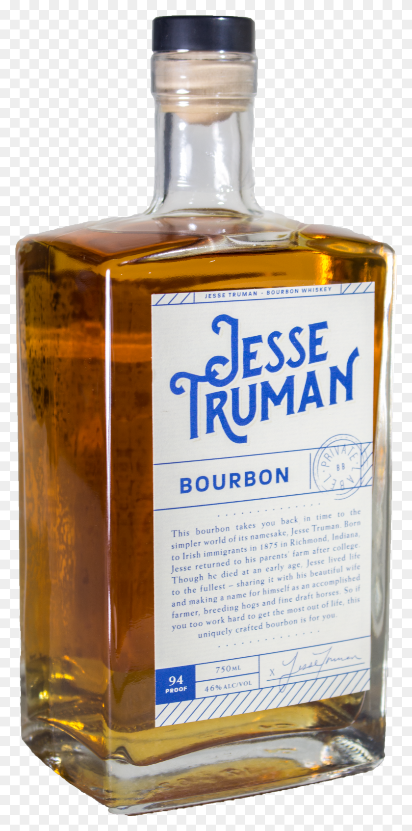 2348x4917 Jessie Truman Bourbon Blended Whiskey HD PNG Download