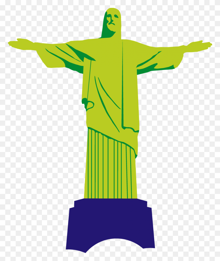 888x1066 Jesus Chirist Clipart Image Christ The Redeemer, Cross, Symbol, Architecture HD PNG Download