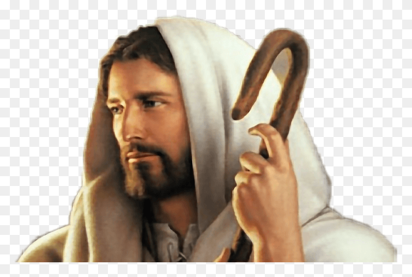834x542 Jesus Love To His People, Face, Person, Human HD PNG Download