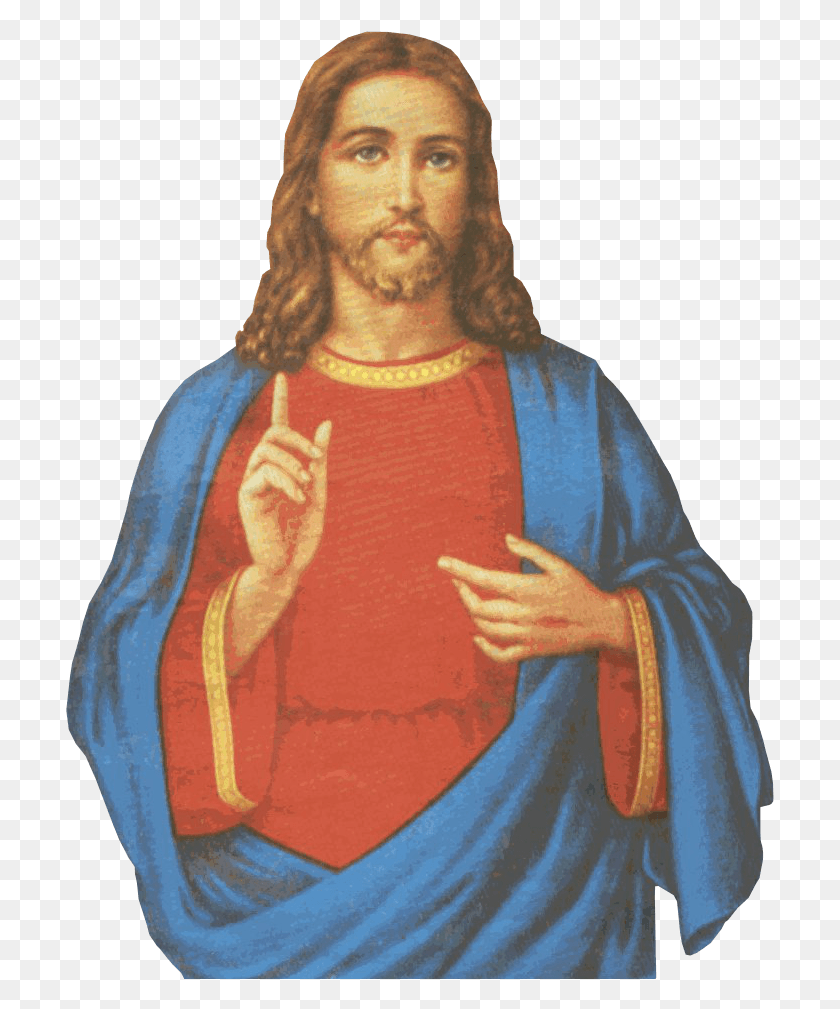 709x949 Jesus Old Image Jesus On Lean, Person, Human HD PNG Download