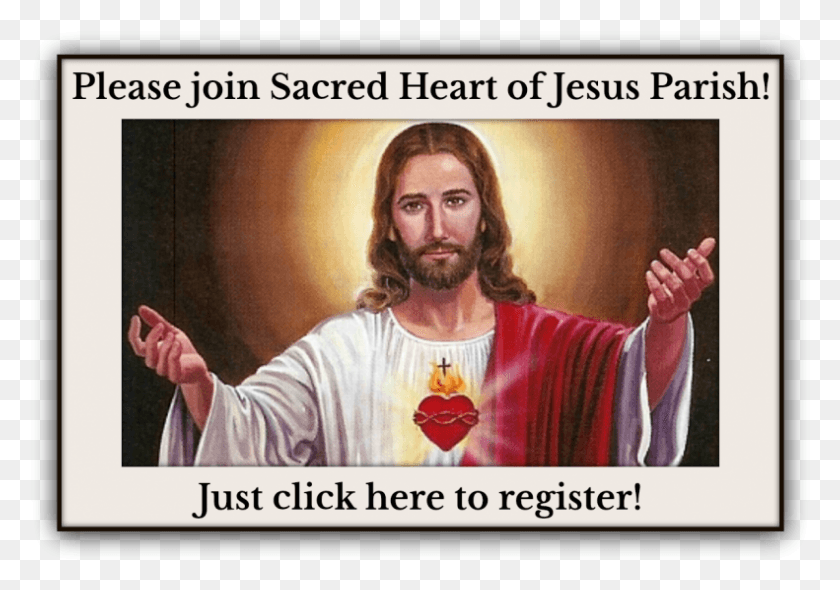 791x538 Jesus Welcoming New Parishoners Love Jesus Christ, Person, Face, Text HD PNG Download