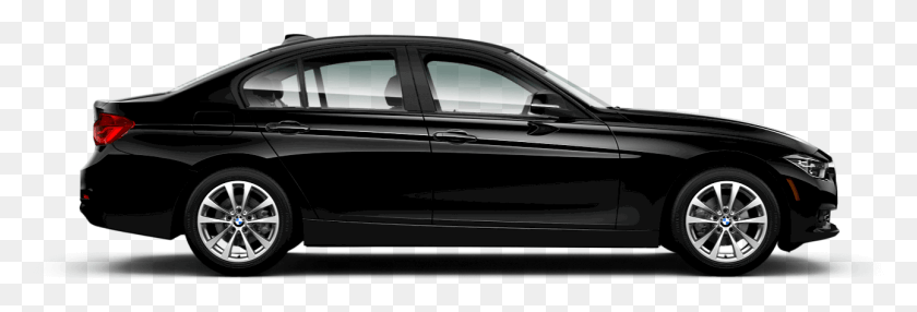1290x375 Jet Black Bmw 320i 2017 Black, Car, Vehicle, Transportation HD PNG Download