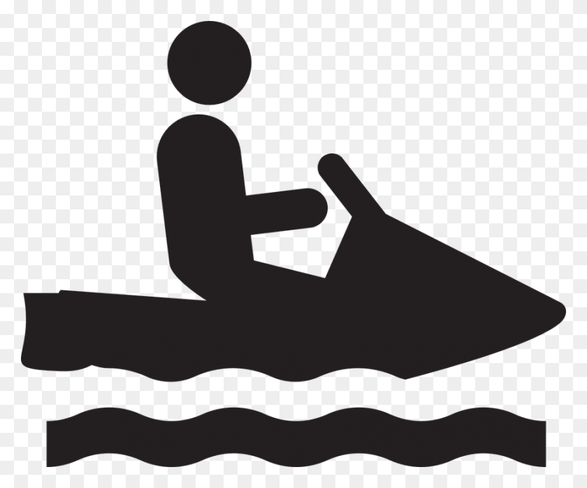 878x720 Значок Знака Гидроцикла Водные Виды Спорта Отдых Водные Лыжи Картинки, Текст, Символ Hd Png Скачать