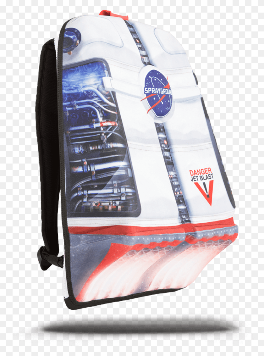 820x1127 Jetpack Side, Backpack, Bag HD PNG Download