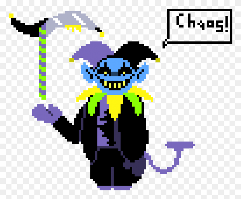 961x781 Jevil Jevil Pixel, Pac Man Hd Png