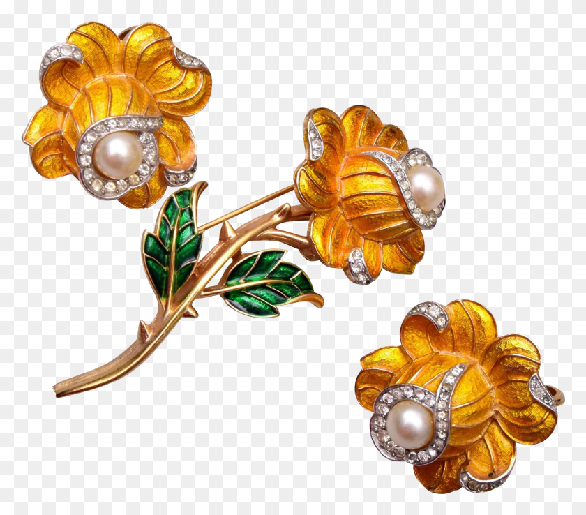 1447x1258 Jewel Clipart Imitation Jewellery Artificial Flower, Accessories, Accessory, Jewelry Descargar Hd Png