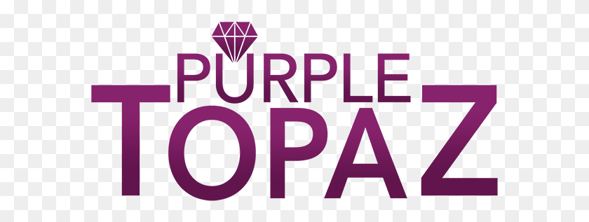 581x257 Jewelry Purple Topaz Logo Gemstone, Text, Alphabet, Word Descargar Hd Png