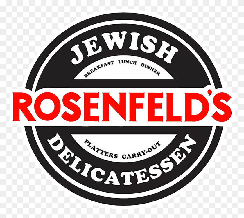 1105x982 Jewish Delicatessen Circle, Label, Text, Sticker Descargar Hd Png