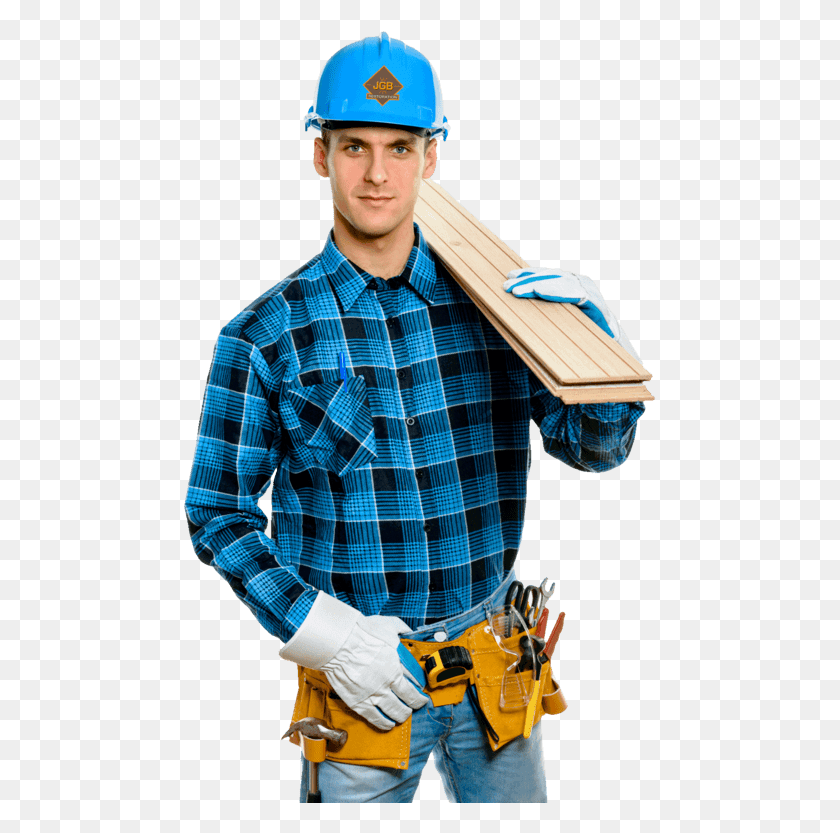 473x773 Jgb Contractor Construction Worker, Clothing, Apparel, Person HD PNG Download