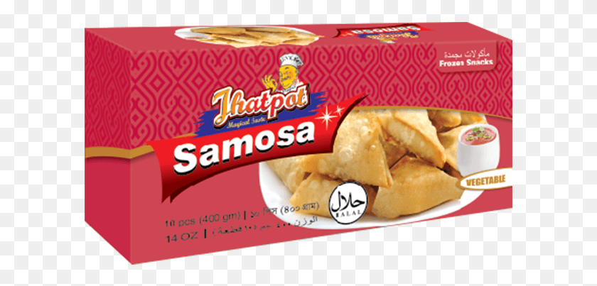 603x343 Jhatpot Samosa Pran Samosa, Hot Dog, Food, Fried Chicken HD PNG Download