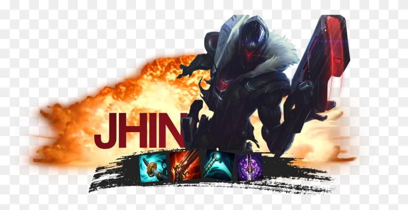 1446x690 Jhin League Of Legends, Person, Human, Bonfire HD PNG Download
