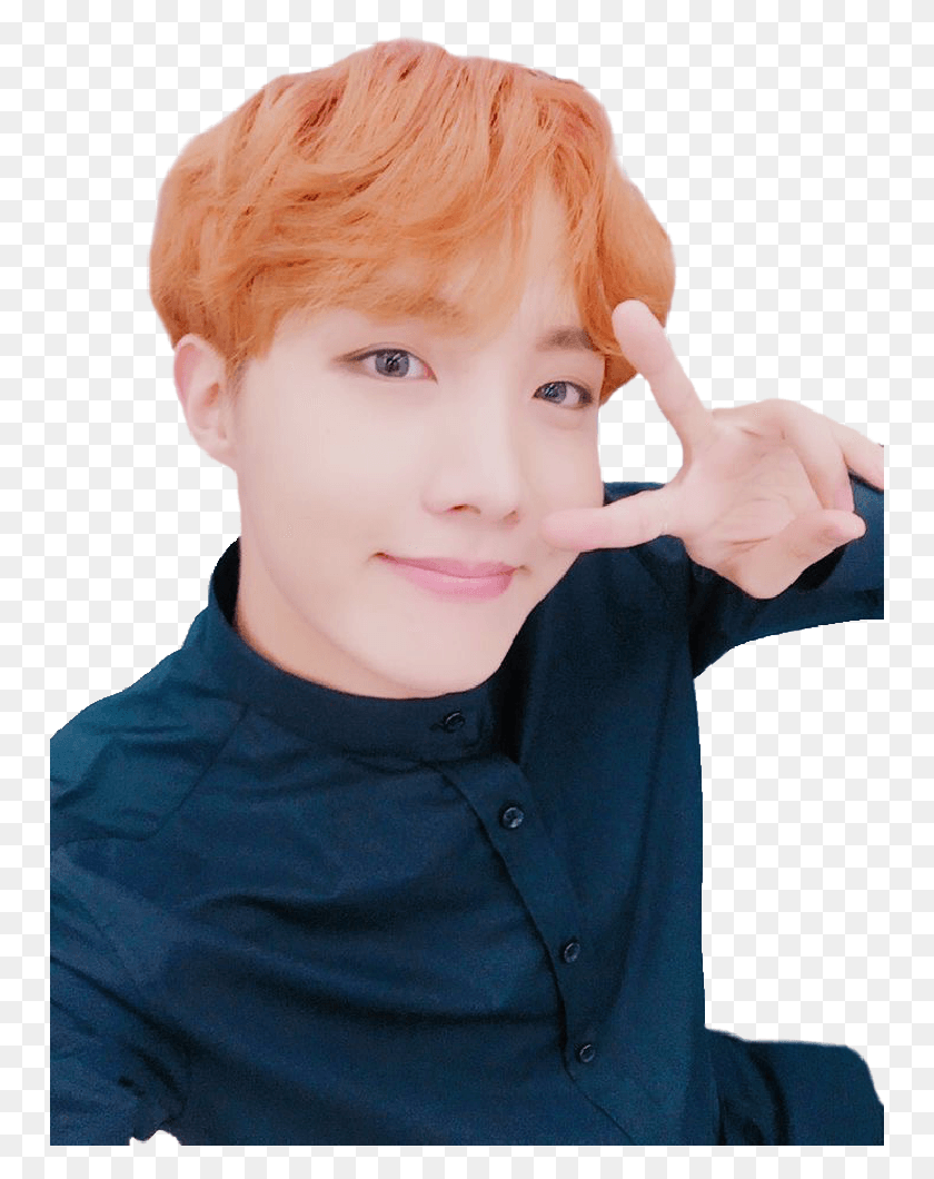 750x1000 Jhope, Finger, Person, Human HD PNG Download