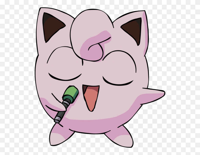 550x592 Jigglypuff The Balloon Pokmon Jigglypuff Pokemon, Piggy Bank Hd Png