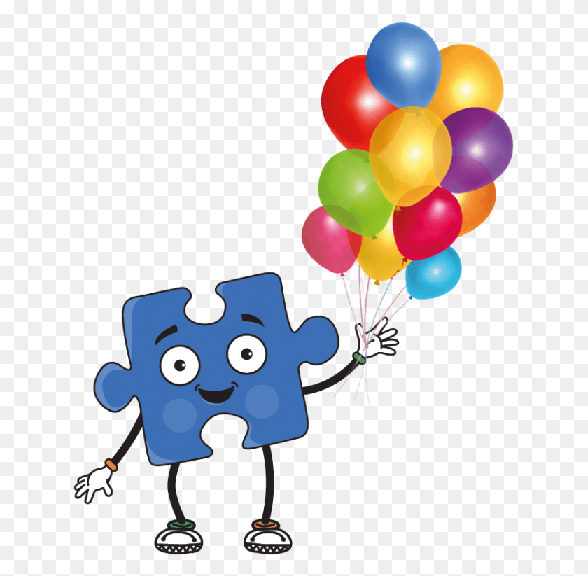 631x763 Jiggy Balloons International Autism Day, Balloon, Ball HD PNG Download