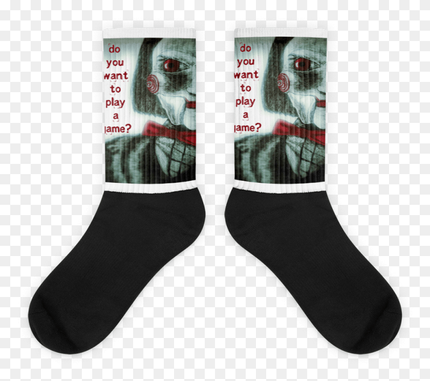 965x847 Jigsaw Puppet Saw Movie Socks Sock, Clothing, Apparel, Shoe HD PNG Download