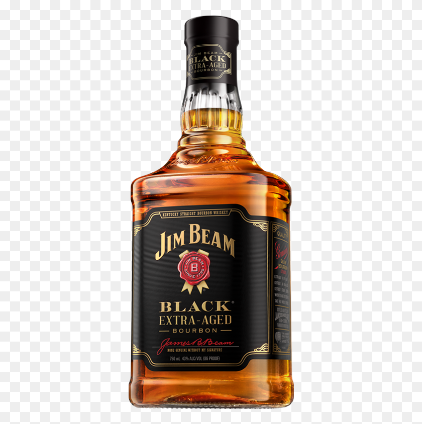 330x784 Descargar Png Jim Beam Black Manhattan Receta Jim Beam Whisky, Licor, Alcohol, Bebida Hd Png
