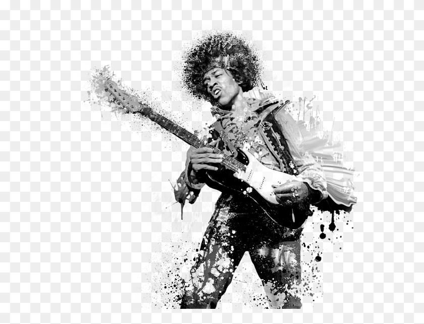 601x582 Jimi Hendrix, Person, Human HD PNG Download