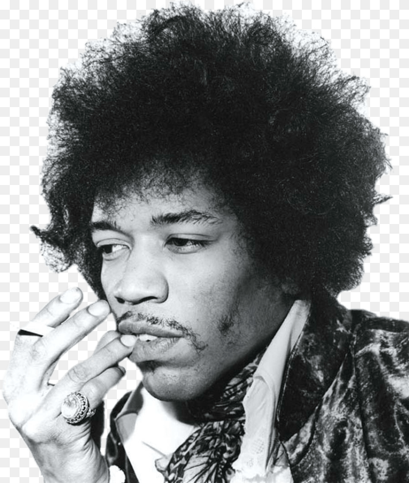893x1055 Jimi Hendrix Posing Jimi Hendrix, Portrait, Photography, Person, Head Sticker PNG