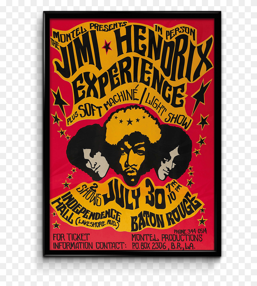 629x875 Descargar Png / Jimi Hendrix Tour Poster, Anuncio, Folleto, Papel Hd Png