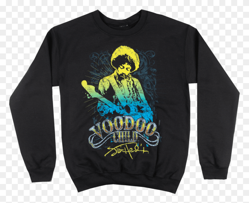 1161x929 Jimi Hendrix Voodoo Child Crewneck Sweatshirt Pullover Jimi Hendrix, Sleeve, Clothing, Apparel HD PNG Download