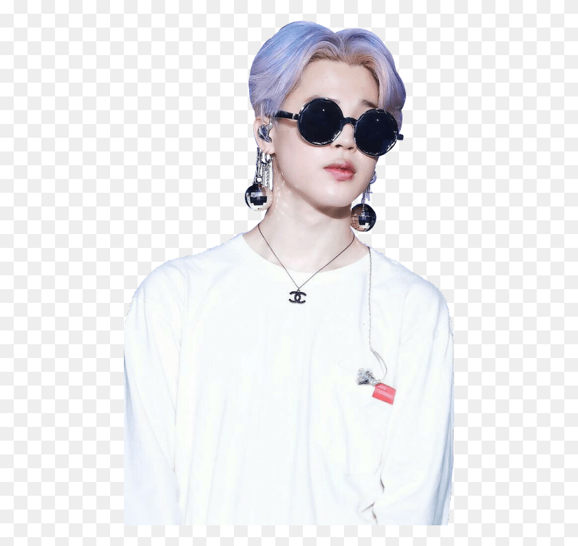 480x733 Jimin Chanel Necklace, Sunglasses, Accessories, Accessory HD PNG Download