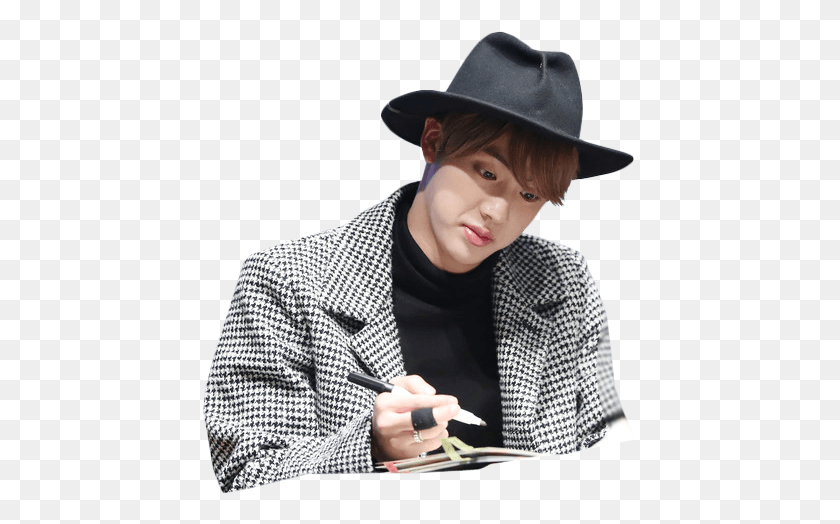 435x464 Jin Bts And Kpop Image Mobile Phone, Clothing, Apparel, Person HD PNG Download