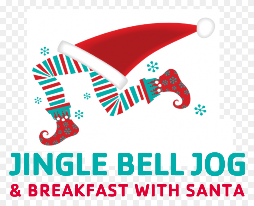 966x768 Jingle Bell Jog 1 Mile Walkrun Or 5k Run Graphic Design, Clothing, Apparel, Text HD PNG Download