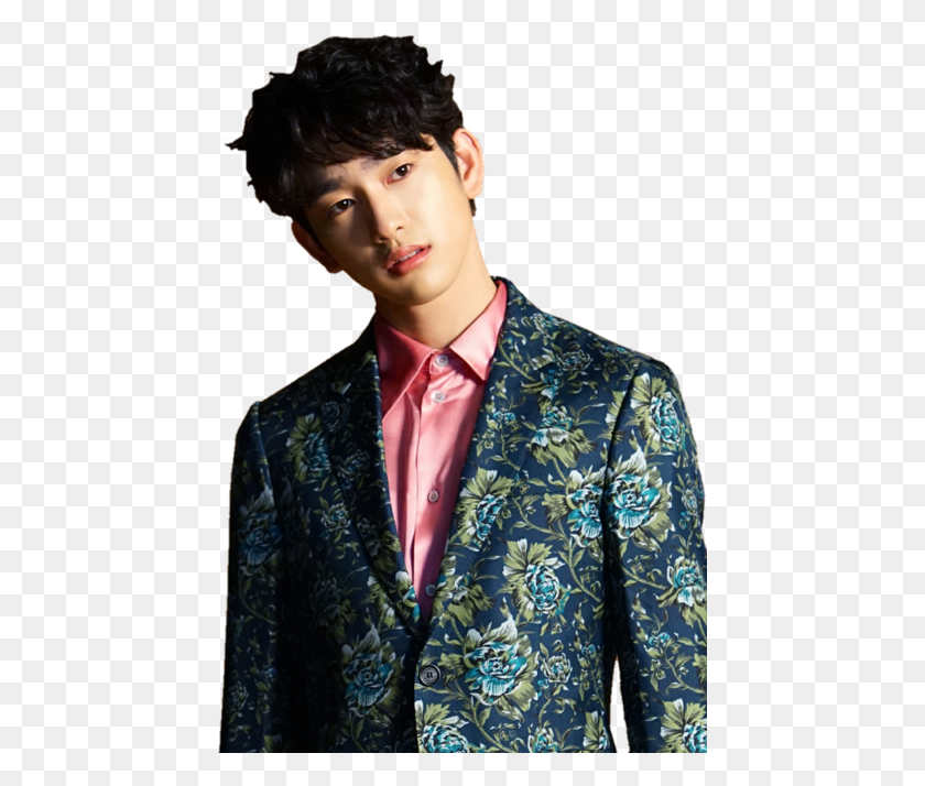 445x654 Jinyoung Got7 Curly Hair, Clothing, Apparel, Person HD PNG Download