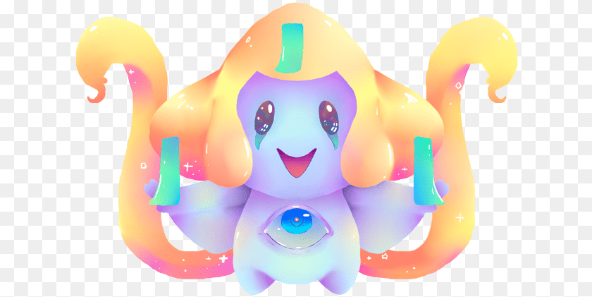 Jirachitwitter Happy, Plush, Toy, Inflatable, Animal Clipart PNG