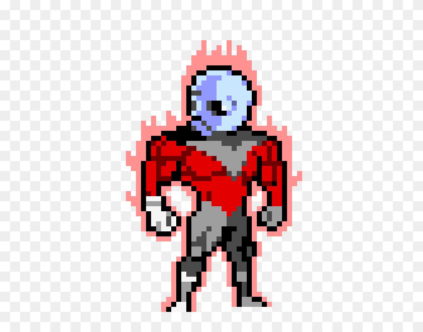 Jiren Pixel Art Maker Transparent PNG
