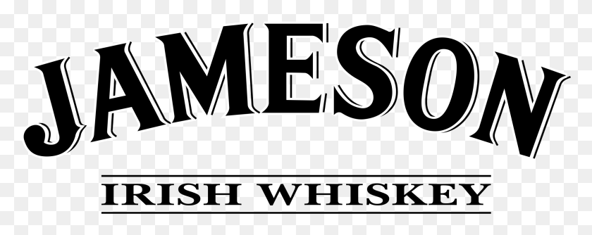 2331x819 Descargar Png Jj S Logo Jameson Whisky Logo, Texto, Etiqueta, Número Hd Png
