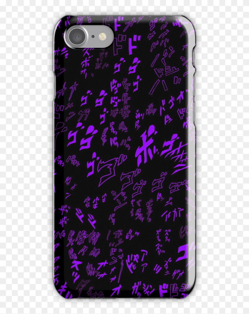 527x1001 Jjba Menacing Pattern Iphone 7 Snap Case Bts Phone Case Iphone, Text, Mobile Phone, Electronics HD PNG Download