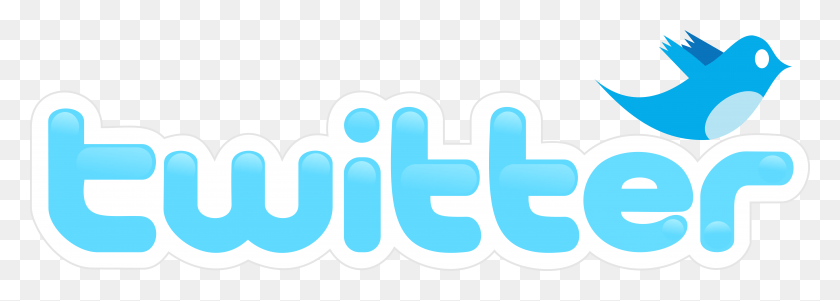 7042x2183 Job Twitter Twitter Logo With Name, Text, Label, Logo HD PNG Download