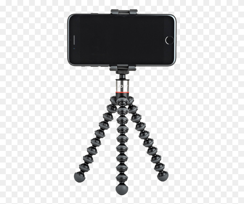 379x643 Joby Griptight One Gp Stand Black Mobile Tripod, Lighting HD PNG Download