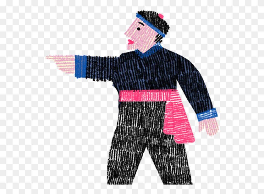 556x556 Joe Bee Xiong Pointing Illustration, Person, Human, Clothing HD PNG Download