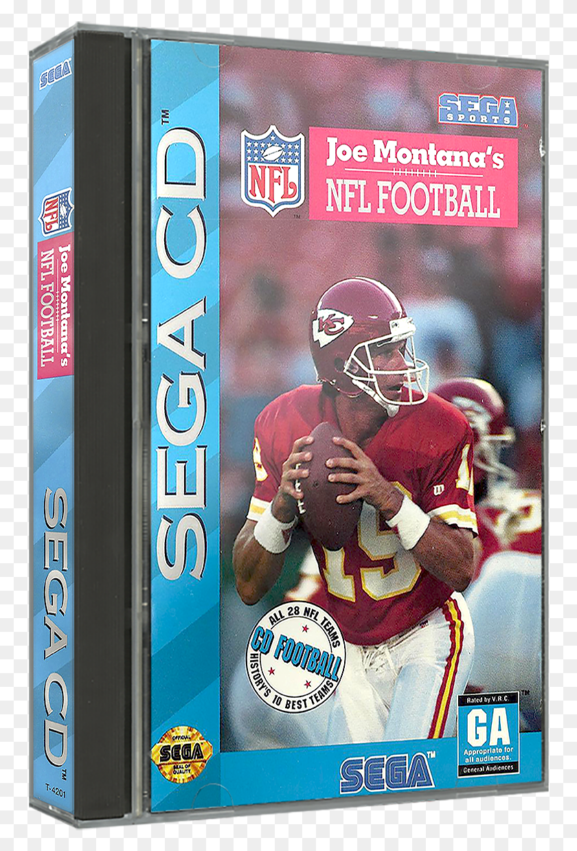 758x1179 Joe Montana39s Nfl Football Sega Cd, Clothing, Apparel, Person HD PNG Download
