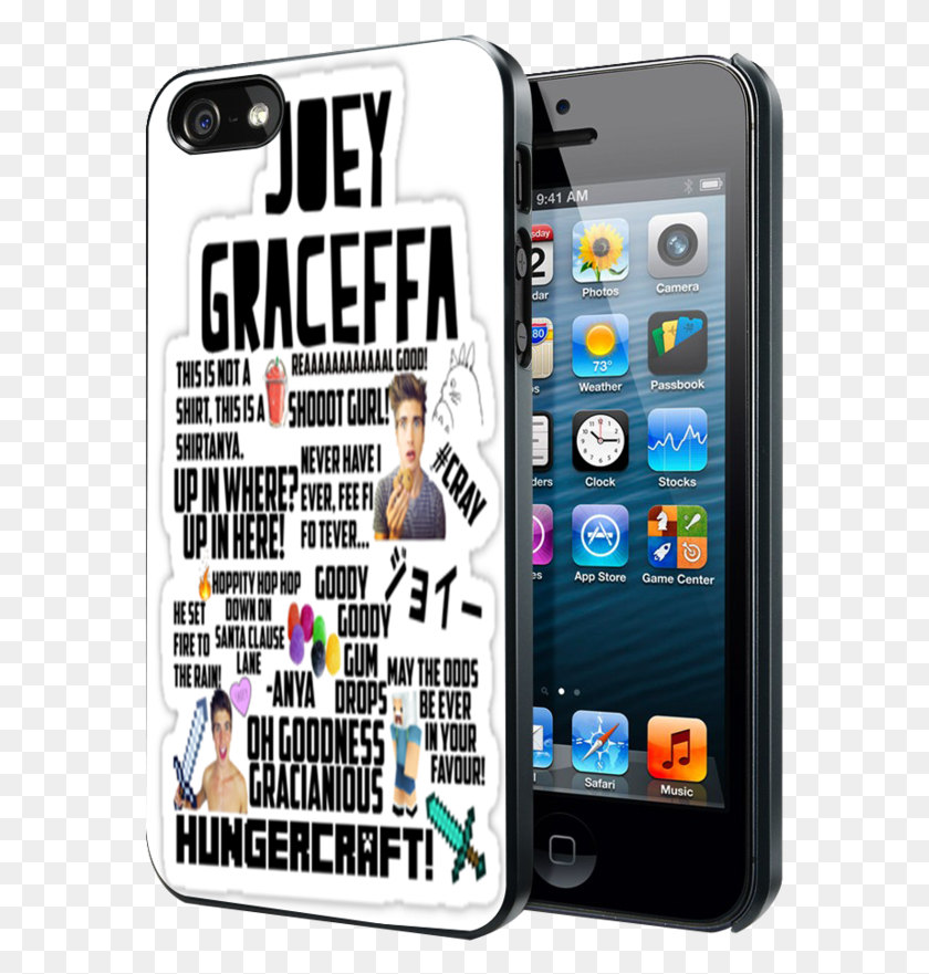 579x821 Descargar Png Joey Graceffa Quotes Samsung Galaxy S3 S4 S5 Note 3 Justin Bieber Ipod Case, Mobile Phone, Phone, Electronics Hd Png