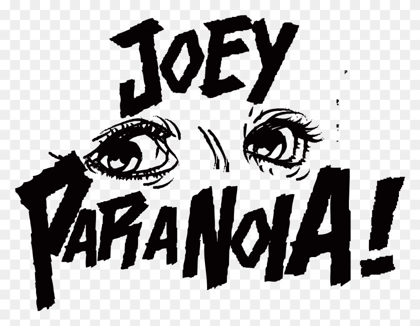 1614x1229 Descargar Png Joey Paranoia Logo Dj, Texto, Alfabeto, Símbolo Hd Png