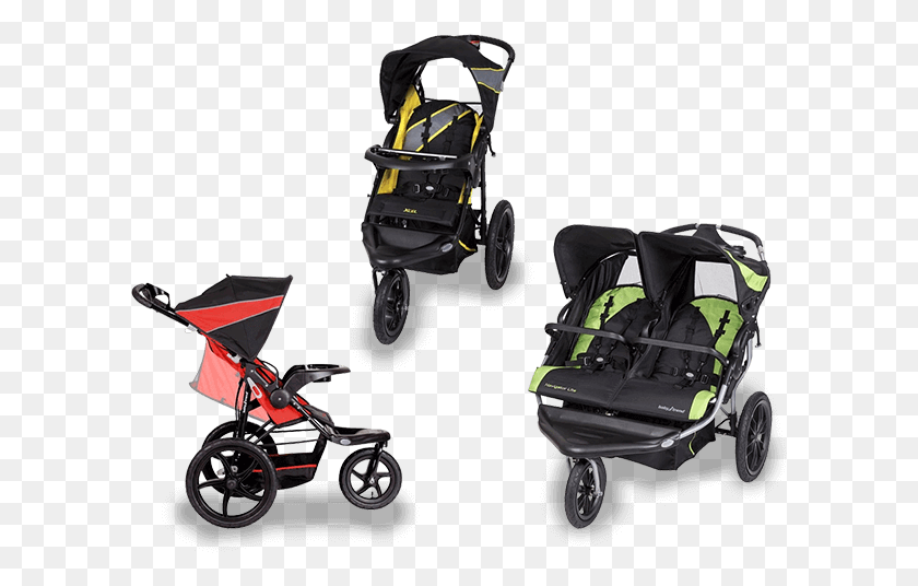 601x476 Joggers Baby Trend Navigator Lite Double Jogger Коляска, Мотоцикл, Автомобиль, Транспорт Hd Png Скачать