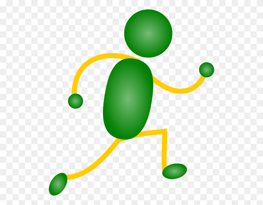 528x595 Jogging Man Animasi Jogging Bergerak, Green, Balloon, Ball HD PNG Download
