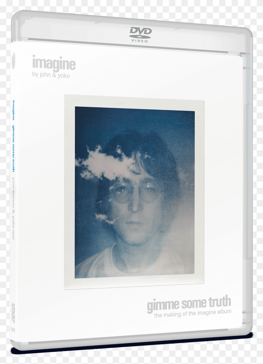 1371x1939 John Amp Yoko Dvd Is The Perfect Package Deal John Lennon Imagine Album Cover, Person, Human HD PNG Download