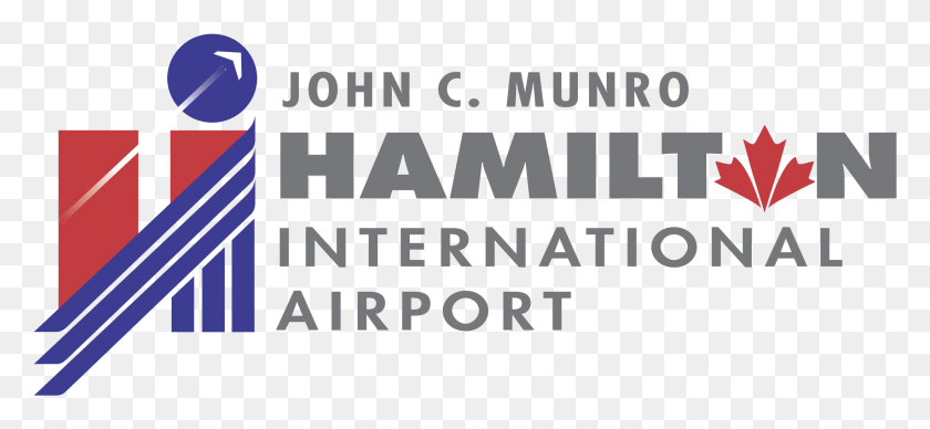 2191x923 Логотип Международного Аэропорта Имени Джона Манро Гамильтона, Графический Дизайн, Текст, Слово, Алфавит, Hd Png Скачать