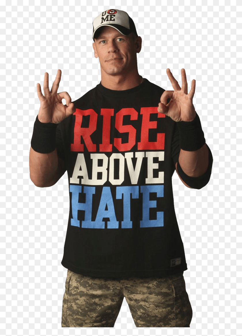 643x1104 John Cena Rise John Cena Rise Above, Clothing, Apparel, Sleeve HD PNG Download